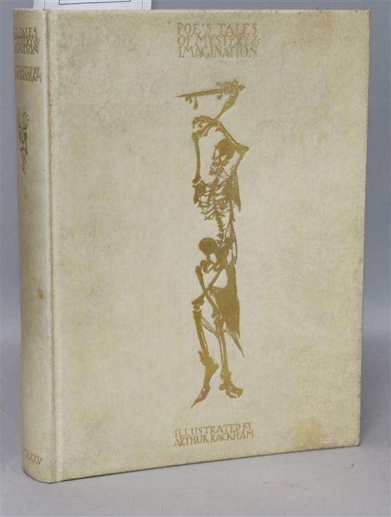 Poe, Edgar Allan - Tales of Mystery and Imagination, illustrated and signed by Arthur Rackham,